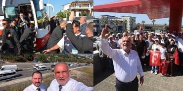 Canik'te Cumhurbaşkanı Erdoğan'a Sevgi Seli