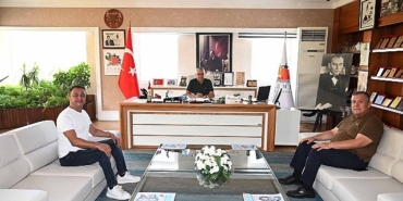 Günay’dan Başkan Topaloğlu’na ziyaret